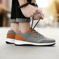 Rovenor Leather Walking Sneakers — Weatherproof Sophistication